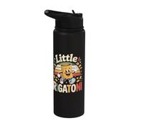 Little Rigatoni Italian Pasta Lover Quote Stainless Steel Insulated Water Bottle