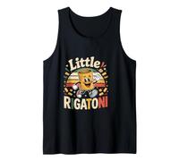 Little Rigatoni Italian Pasta Lover Quote Tank Top