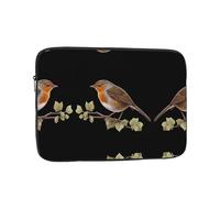 Little Robin 17 inch Print Laptop Case, Business/Office Commuter Laptop Case