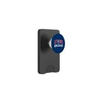 Little Rock Vintage Athletic Typography With Arkansas Flag PopSockets PopWallet for MagSafe