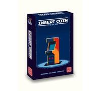 LITTLE ROCKET GAMES INSERT COIN TO PLAY Board Game in Italian: 8+ / 2-6 Players / 15-20 Minutes