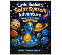 Little Rocket's Solar System Adventure: A Fun Space Journey Comic for Kids Ages 4-8