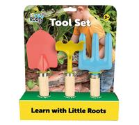Little Roots 3 Piece Kid's Gardening Tool Set Little Roots Multicolor