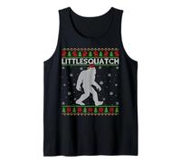 Little Sasquatch Bigfoot Ugly Christmas Sweaters Xmas Tank Top