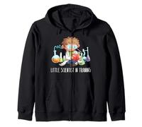 Little Scientist in Training cute science lover kids Zip Hoodie