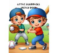 Little Scribblers Sketch Book: 100 page sketch book for kids