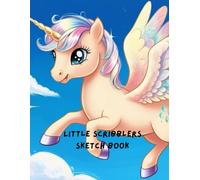 Little Scribblers Sketch Book: Perfect gift for kids who love drawing.