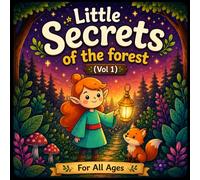 Little Secrets of the Forest Volume 1: Cozy & Cute Coloring Book with Simple Woodland Designs, Relaxing Forest Scenes, Cute Animals, and Easy Coloring Pages for Stress Relief and Relaxation