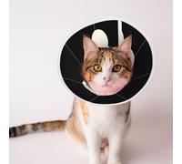 Little Sheep On The Cloud Elizabeth Circle Pet Cone Cat Neck Adjustable Dog Pet Ring Accessory