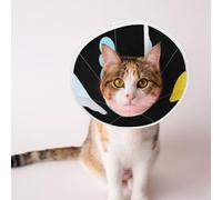 Little Sheep On The White Cloud Elizabeth Circle Pet Cone Cat Neck Adjustable Dog Pet Ring Accessory