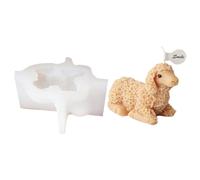 Little Sheep Shaped Mold Animal Epoxy Resin Jewelry Making Handmade Pet Owners Realistic Animal Mold