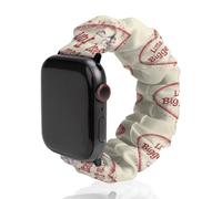 Little Sister Biggest Fan Baseball Smartwatch Replacement Band Compatible with IWatch Soft Elastic Wristbands Watch Strap 42mm/44mm