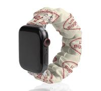 Little Sister Biggest Fan Baseball Smartwatch Replacement Band Compatible with IWatch Soft Elastic Wristbands Watch Strap 38mm/40mm