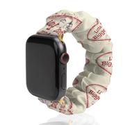 Little Sister Biggest Fan Baseball Smartwatch Replacement Band Compatible with IWatch Soft Elastic Wristbands Watch Strap 38mm/40mm
