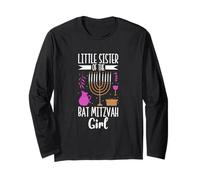 Little Sister of the Bat Mitzvah Long Sleeve T-Shirt