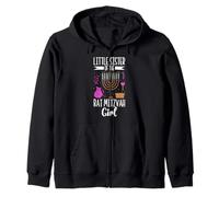 Little Sister of the Bat Mitzvah Zip Hoodie