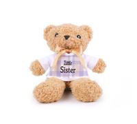 Little Sister Teddy Bear - Plush Teddy New Baby Gift with T-Shirt