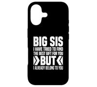 Little Sister To Big Sister From Little Brother For Big Sis Case for iPhone 17