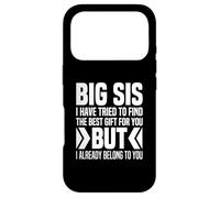 Little Sister To Big Sister From Little Brother For Big Sis Case for iPhone 17 Pro