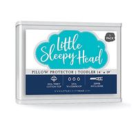 Little Sleepy Head Toddler / Travel Pillow Protector for Pillows 13x18 and 14x19 (1-Pack)