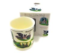 Little Snoring Cards Border Collie Design Fine Bone China Mug - Presented in a Gift Box with Border Collie Dog on Front with Quotes About Dog