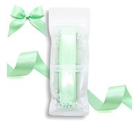 Little Snow Direct® 16mm(5/8") x 5 Metres Double Sided Satin Ribbon - Mint