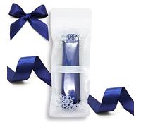 Little Snow Direct® 16mm(5/8") x 5 Metres Double Sided Satin Ribbon - Navy
