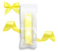 Little Snow Direct® 22mm x 5 Metres Double Sided Satin Ribbon - Lemon