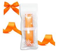 Little Snow Direct® 28mm x 5 Metres Double Sided Satin Ribbon - Orange