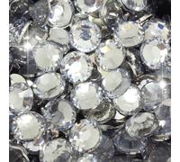 Little Snow Direct® Pack of 1000 Resin Crystal Flat Back Rhinestones Diamante Gems Nail Art & Crafts (Clear, 3mm)