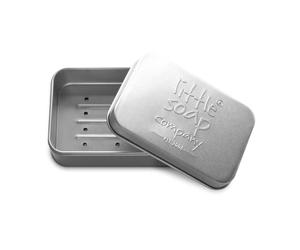 Little Soap Company Bar Soap Storage Tin for 100g Bar Soap | Premium, Eco-Friendly Tin, Durable, Leak-Free | Ideal Travel-Friendly Design