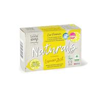 Little Soap Company Natural Range - Lemon Zest Soap Bar, 100g | Vegan, Cruelty Free & Antibacterial, No SLS or Parabens | Eco Friendly Body, Face & Hand Soap with Cleansing Lemon Essential Oils