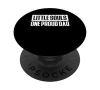 Little Souls One Proud Dad Twin Dad Father PopSockets Adhesive PopGrip