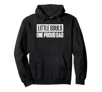 Little Souls One Proud Dad Twin Dad Father Pullover Hoodie