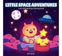 Little Space Adventures: A Fun & Relaxing Cute Space-Themed Coloring Book for Kids and Adults