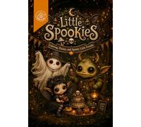 Little Spookies: A Creepy-Cute Coloring Book with Spooky Poems and Enchanted Characters for Adults, Teens & Older Kids