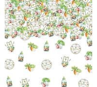 Little Sprout Baby Shower Decorations 200pcs A Little Sprout Is On The Way Party Confetti Vegetables Table Decors Spring Garden Greenery Gender Reveal Decors Nature Farm Market Farmers Party Supplies