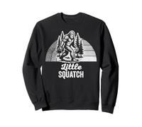 Little Squatch Bigfoot Woodland Explorer Sweatshirt