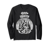 Little Squatch Forest Explorer Fun Long Sleeve T-Shirt