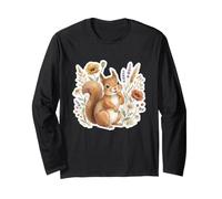 Little Squirrel Cute Lovely Long Sleeve T-Shirt