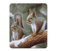 Little Squirrel Mouse Pad Thin Mouse Mat 14.22