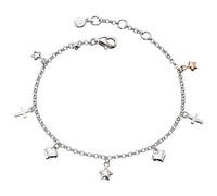Little Star Athena Girls Silver Multi Charm Bracelet LSB0086