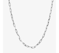Little Star Boys Claude Silver Oval Chain Link Necklace LSN0605