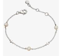 Little Star Girls Anja Silver Pearl Star Bracelet LSB0038