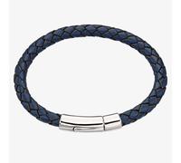 Little Star Hugo Boys Navy Leather Bracelet LSB0116