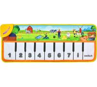 Little Star Piano Farm Mat Musical Toy with Piano & Animal Sounds