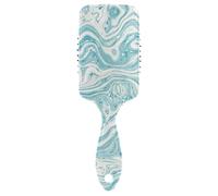 Little Stars on White Thick Hair Brush, Curly, Fine, Long, Short, Wet or Dry, Adds Shine and Makes it Soft for Men, Women and Kids