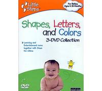 Little Steps: Letters Shapes & Colors [DVD] [Region 1] [US Import] [NTSC]