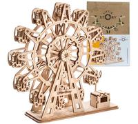 Little Story 3D Wooden Puzzle Educational DIY Educational for Kids and Adults Collection (Large Wheel)