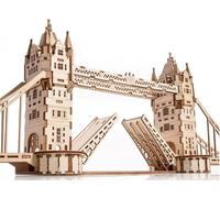 Little Story 3D Wooden Puzzle Tower Bridge Architectural Model for Self-Assembly - Creative Craft Set for Children from 14 Years - Wooden Construction Kit as a Gift for Teenagers and Adults